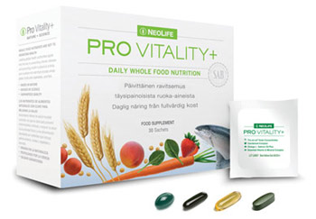 PRO Vitality plus - utti dovrebbero incrementare il consumo di cereali integrali, frutta, verdura e alimenti ricchi di acidi grassi omega-3